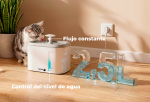 Bebedero para mascotas FontanaPet 2,5L - Imagen 2