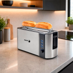Tostador ranura doble BigToast Steel 1.000W - Imagen 3