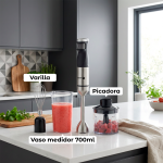 Batidora de mano DivaMix Steel 1.500W - Imagen 4
