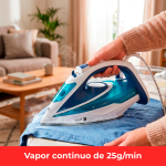 Plancha de vapor Comforta Azul 3.000W - Imagen 2