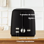 Tostador 2 ranuras ToastPro 800W - Imagen 3
