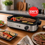 Parrilla Eléctrica SmokeLess 1.800W - Imagen 6